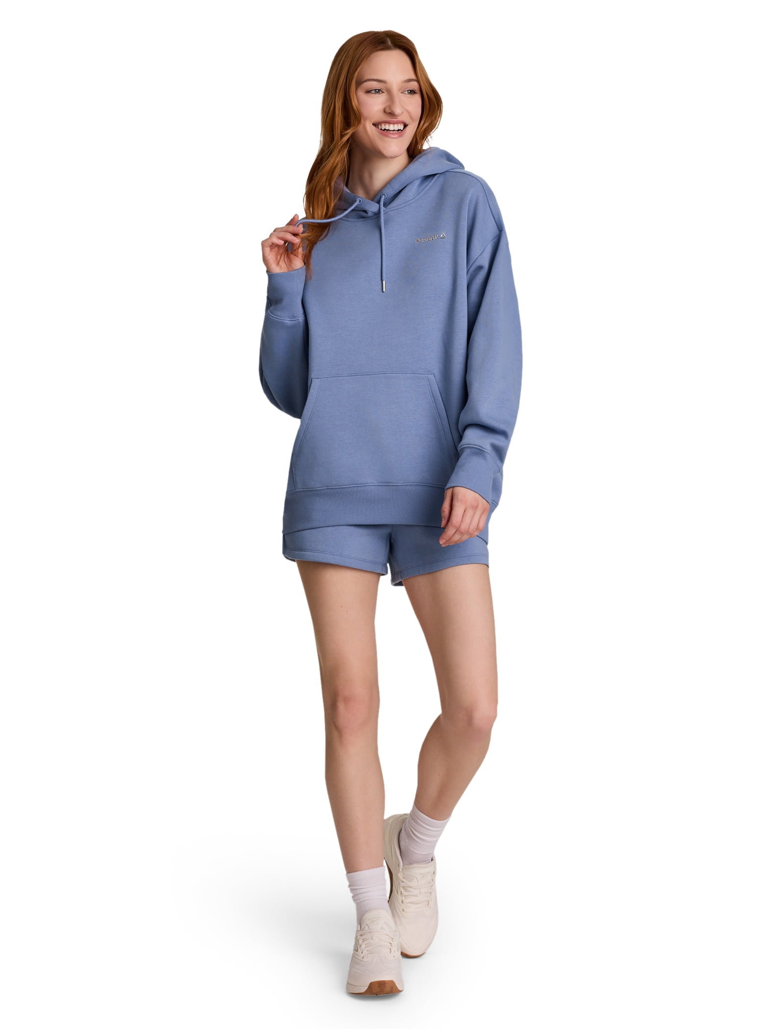 Reebok Women's and Women's Plus Game Day Fleece Oversize Hoodie, Sizes XS-4X