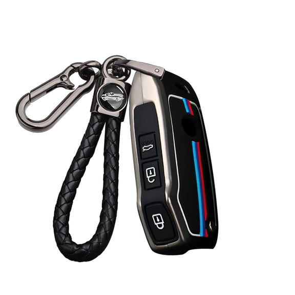 3-button Key Fob Cover Fit for Kia Flip Folding Key Remote Metal Car Key Holder Silicone Key Case for Seltos Forte Sportage Seltos K5 Soul Sorento Cerato Telluride