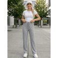 thumbnail image 4 of Set De Dos Pants De Mujer Pantalones Anchos Casual O Elgante Pans Stretch, 4 of 5