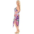 thumbnail image 2 of HAPPY BAY Women's Swimsuit Swimwear Cover-up Spaghetti Strap Dress 1X Purple, Paisley, 2 of 4