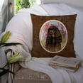 thumbnail image 3 of Carolines Treasures 7033PW1414 Field Spaniel Fabric Decorative Pillow  14Hx14W multicolor, 3 of 4