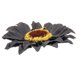 thumbnail image 3 of Mini Flor Girasol de Tela perfecl para Matromonio Clips Diadema Sombrero gris, 3 of 8