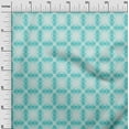 thumbnail image 3 of oneOone Polyester Spandex Turquoise Blue Fabric Asian-Tie & Dye- Texture Craft Projects Decor Fabric Printed By The Yard 56 Inch Wide, 3 of 4