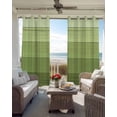 thumbnail image 4 of Green Wood Grain Blackout Curtains, Light Blocking Print Window Curtains, Ombre Rustic Retro Wooden Plank Thermal Insulated Window Drapes for Living Room Kitchen Cafe 2 Panels, 84"W x 63"L, 4 of 9