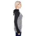 thumbnail image 4 of J America Ladies' Colorblock Cosmic Hood - JA8618, 4 of 4