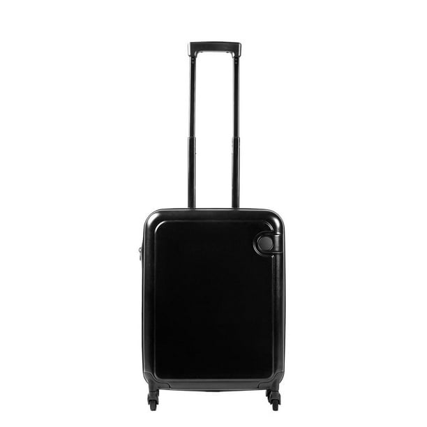 Maleta trolley plegable de ABS con ruedas giratorias - KLINK negro 40 x 56 x 22