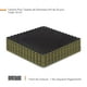 thumbnail image 3 of Kit 10pz Tatami Piso de Hule Profesional Para Gimnasio Artes Marciales Marthing 1m2 c/u, Protector de Piso Maquinas de Ejercicio Facil de Colocar y Limpiar Antidezlizante Bicolor Amarillo/Negro, 3 of 11