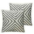 thumbnail image 2 of Wuche Black and White Pillow Covers Set of 2 Neutral Outdoor White Pillows Decorative Throw Pillow Covers, Modern Geometric Pillow Covers for Western Couch  Multiple specifications, 2 of 6