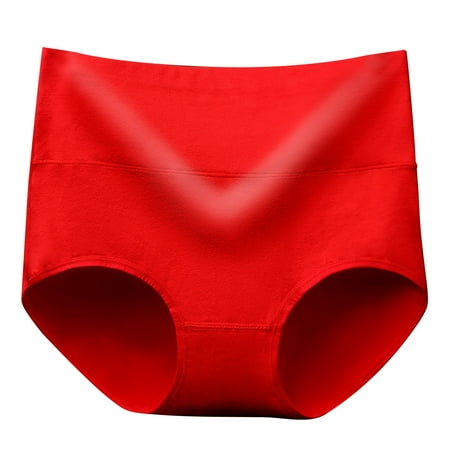 Kmdttou Women s Seamless Underwear s Underwear Soft High Waist Breathable Solid Color Briefs Panties For (Regular & Plus Size)