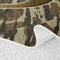 thumbnail image 5 of meiyoeat Boys Personalized Camo Gift Bed Spread Queen For Kids,Outdoor Camouflage Monogrammed B Queen Coverlet Set,3-Piece, 5 of 7