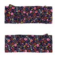 thumbnail image 2 of Daiia Dancing Skeletons Floral Garden Printed Handmade Baby Headbands Soft Stretchy Hair Bands with Bows for Newborn Infant Baby Toddler Girls, 2 of 5