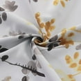 thumbnail image 3 of PrimeBeau Blackout Room Darkening Thermal Insulated Curtain Grommet Panels, Vintage Classical Floral Printing, 52" W x 84" L, 3 of 5