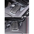thumbnail image 6 of TINKI Real Carbon Fiber Gear Shifter Head Cover Fit for Chevrolet Corvette C8 Z06 Z51 2020 2021 2022 2023, Gear Shift Knob Cover Interior Gear Shifter Head Decoration Protection, 6 of 11