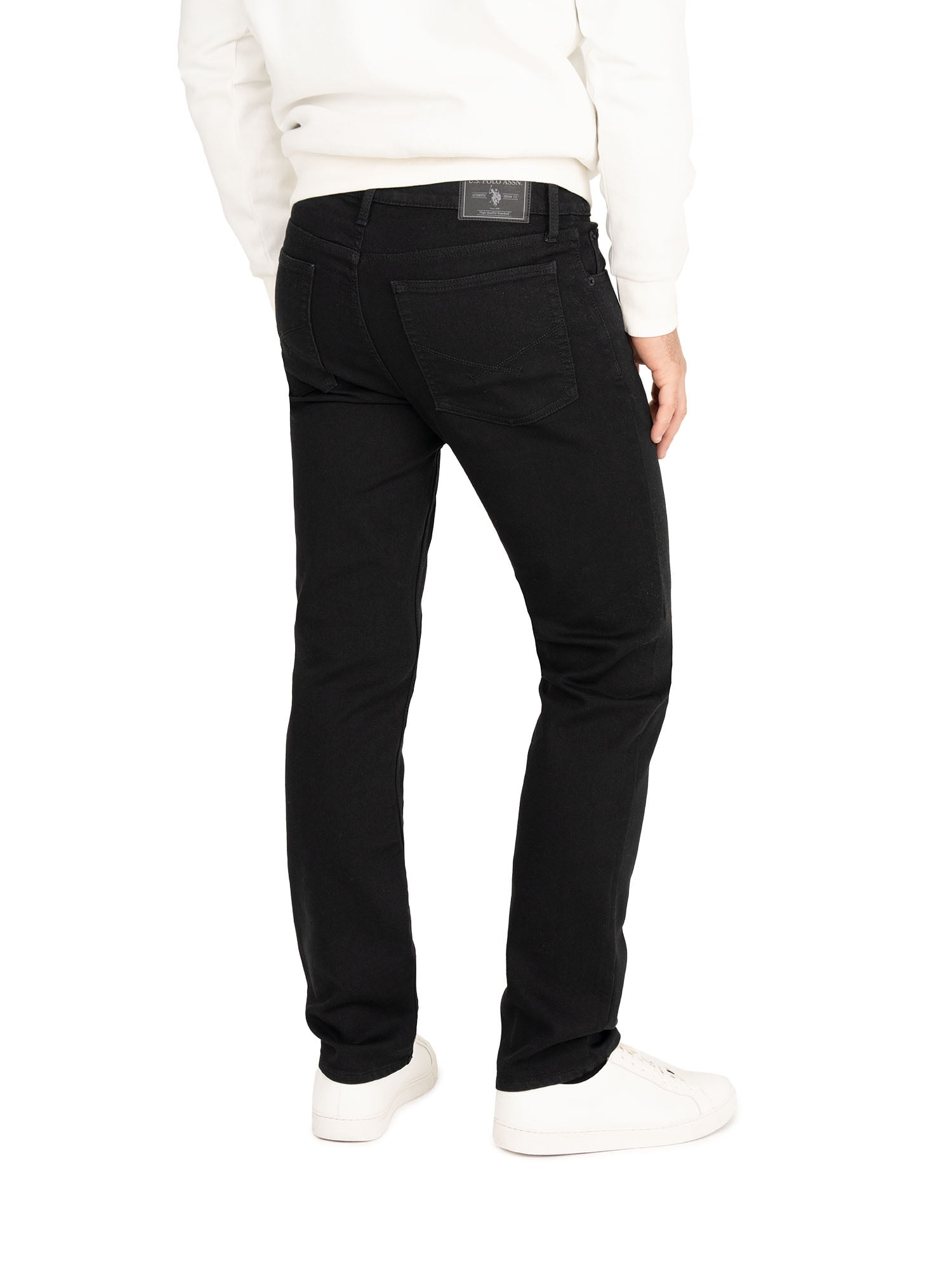 U.S. Polo Assn. Men's Slim Straight Knit Denim Jean