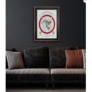 Flat Earth Map Alexander Gleason's New Standard Map Of The World 1892 Flat Earth Map Print Vintage Posters Antique Artwork For Walls Classroom Map Flat Earth Display Home Interior Decoration