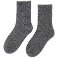 thumbnail image 1 of Calcetas para el invierno WolBlack 5Pzas Negro 5-9.5 US Tubo Medio Lana., 1 of 4