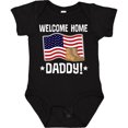 thumbnail image 3 of Inktastic Military Dad Welcome Home USA Flag Boys or Girls Baby Bodysuit, 3 of 5