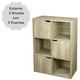 thumbnail image 3 of Organizador 6 Cubículos, Librero Gabinete Multifuncional ELLEGANCE HOUSEWARE SS47887, 3 of 4