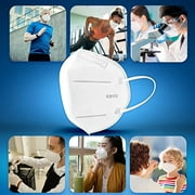 RightCare KN95 Protective Face Mask with Ear Loops and Shapeable Nose Bridge, Standard Size 10 Pack