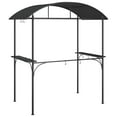 thumbnail image 5 of vidaXL Bbq Gazebo Anthracite Steel, PC board 86.6 x 45.3 x 90.6 in Hooks, 5 of 7
