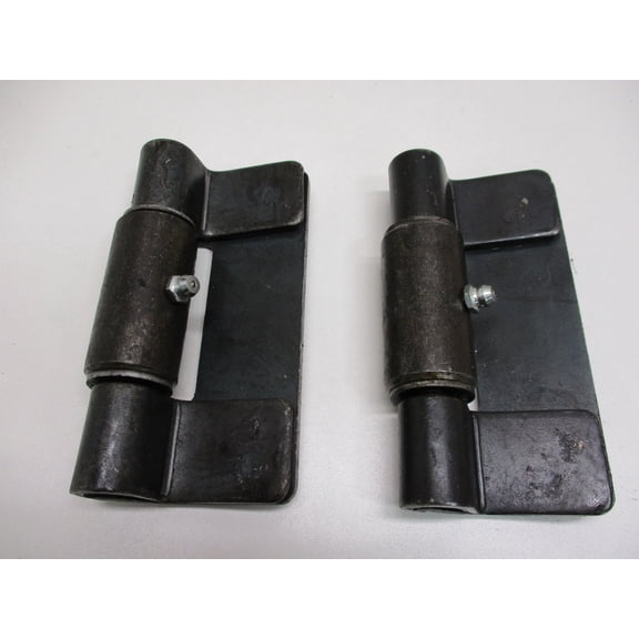 (2) 4.5" Steel Butterfly Weld On Hinges / Cargo Utility Trailer Ramp Door Hinges
