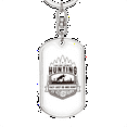 thumbnail image 5 of Lions Just Go And Hunt Stainless Steel or 18k Gold Premium Swivel Dog Tag Keychain, 5 of 10