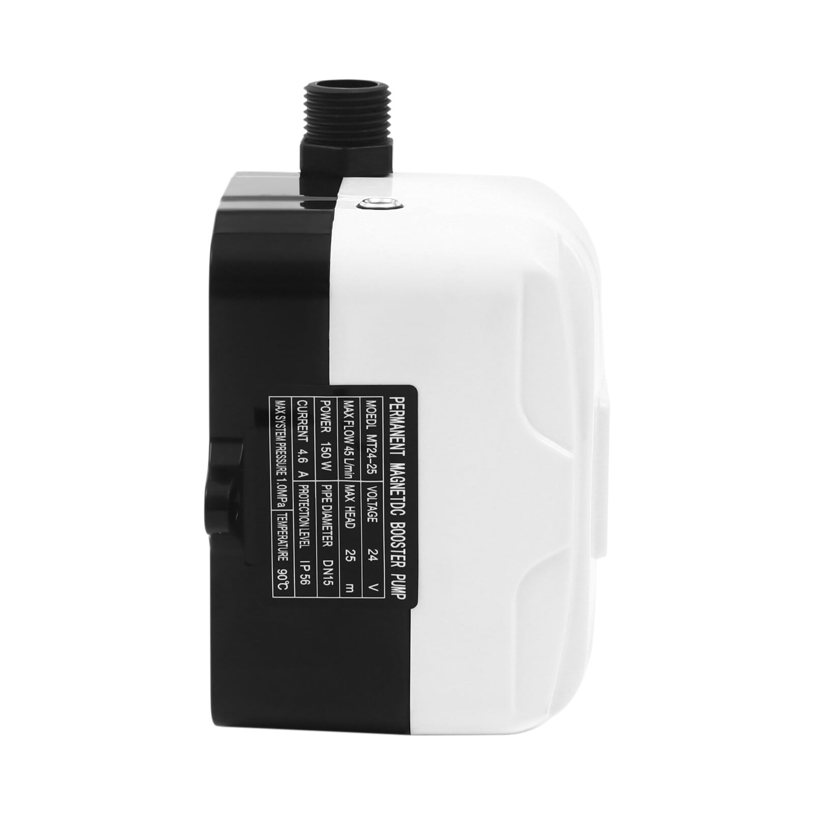 Water Pressure Pressure Booster Pump, Portable Solar Automatic Boosting Pump, DC 24v Garden Hose Pressure Booster, Water Recirculating Pump for Faucet Booster Fireplace Booster Shower Booster