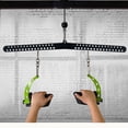 thumbnail image 2 of HLONK Double to Single D Handle Cable Pulley System Adaptor for Pull Down Bar Rope Attachments Cable Machine for Squat Rack, 2 of 7
