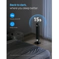 thumbnail image 3 of Dreo Smart Tower Fan WiFi Voice Control, Works with Alexa/Google, Cruiser Pro T1S Floor Standing Bladeless Oscillating Fan with Remote, 6 Speeds, 4 Modes, 12H Timer, for Indoor Bedroom Home Office, 3 of 8