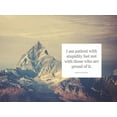 thumbnail image 2 of ArtsyQuotes 32x25 White Modern Wood Framed Museum Art Print Titled - Edith Sitwell Quote: Patient with Stupidity, 2 of 4