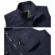 thumbnail image 4 of langtato - Chaleco sin mangas para hombre, casual, ligero, de secado rápido, pesca, caza, fotos, sin mangas, con bolsillos,Gris,Grande, 4 of 6