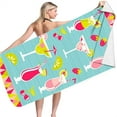 thumbnail image 3 of Birdeem Beach Towel Beach Towels Beach Beach Towels Clearance Oversized Beach Towel Microfiber Beach Towel Super Lightweight Colorful Bath Towel Sandproof Beach Blanket Multi-Purpose Towel for Travel, 3 of 12