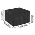 thumbnail image 5 of Kitchen Microwave Oven Dust Cover Insulated Waterproof And Easy To Clean Black, 5 of 9