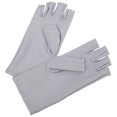 thumbnail image 3 of 1 par de guantes de protección UV Guantes sin dedos Guantes de bloqueo de sol al aire libre Guantes de ciclismo, 3 of 5