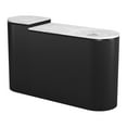 thumbnail image 4 of ZUO Ormara Marble-Top Console Table Set in White & Black (Set of 2), 4 of 5