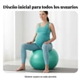 thumbnail image 4 of Abbraccia Esfera de ejercicio mate antirruptura, PVC grueso, equipo prenatal para ejercicio y balance., 4 of 6