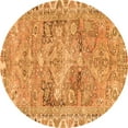 thumbnail image 1 of Ahgly Company Indoor Round Persian Orange Traditional Area Rugs, 5' Round, 1 of 1