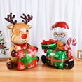 thumbnail image 5 of Globos de aluminio con números 2025, caja de regalo con bonito Papá Noel, globo de alce para el hogar, Navidad, decoración de fiesta de Año Nuevo, 5 of 5