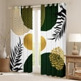 thumbnail image 2 of Homewish Mid Century Geometric Blackout Curtains Set of 2 (52x84 Each) for Teens Boys Girls,Minimalist Stripes Window Curtains,Vintage Aesthetic Curtains and Drapes,Lightweight Room Decor, 2 of 6