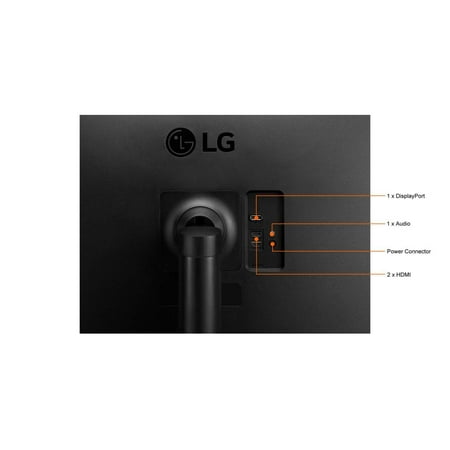 LG - 32" IPS LED QHD FreeSync Monitor with HDR (HDMI, DisplayPort) - Black