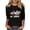Black-Shirts, variant on Jsaierl Tops for Women 3/4 Sleeve Plus Size Crew Neck Shirts Trendy Graphic Petite Blouses Flowy Elegant Tunic Top S-2XL
