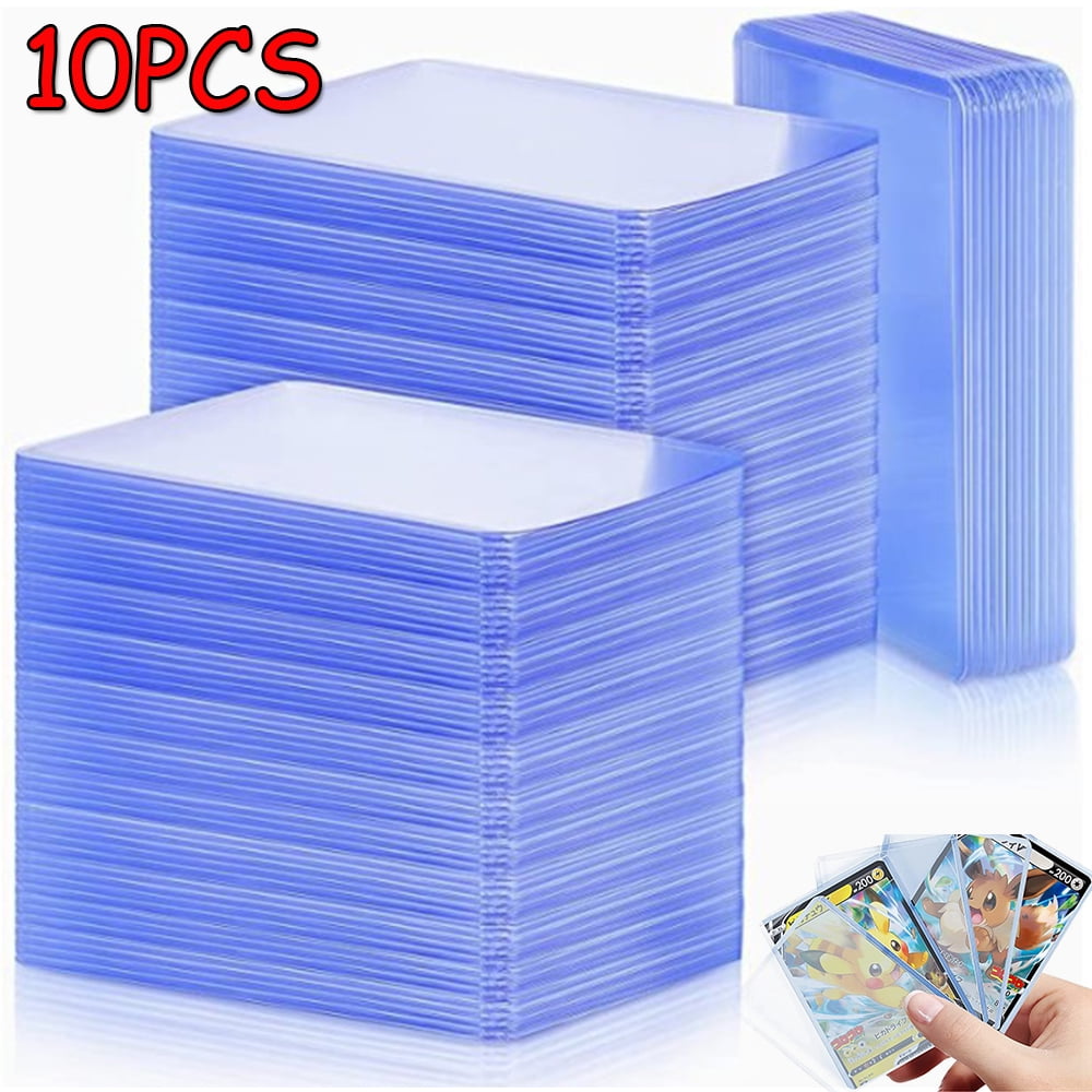Elbourn 10PCS Card Sleeves Hard Plastic Card Sleeves for Baseball Card