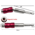 thumbnail image 3 of DIY 1/4 Hex Shank Magnetic Screwdriver Bits Holder Extension Pivoting Rod Screw, 3 of 23