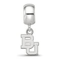 thumbnail image 3 of Sterling Silver Baylor University XS 'BU' Dangle Bead Charm, 3 of 6