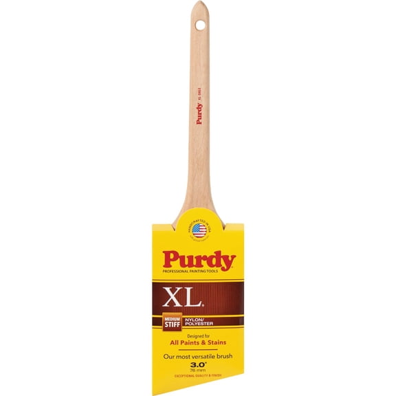 Purdy 144080330 XL Series Dale Angular Trim Paint Brush, 3 inch