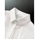 thumbnail image 2 of Blusa Casual Manga Corta Blanco Con Bolsillo Y Cuello Clásico, 2 of 29
