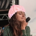 thumbnail image 4 of unbranded Sombrero Beret Rosa Con Lentejuelas Destellantes Para Uso Cómodo Y, 4 of 6