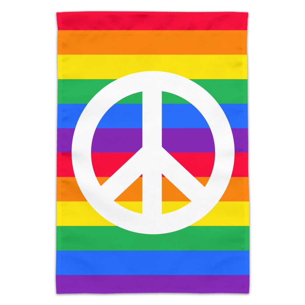 PEACE SIGN BLUE FLAG Banner 3' x 5'  Sold By Neoplex 