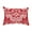 Red, variant on Simply Daisy, 14" x 20" Crown Red Coastal Decorative Outdoor Pillow