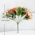 thumbnail image 2 of Artificial Flowers, 2Pcs Peony Silk Hydrangea Flower Bouquet Flowers Arrangements Table Centerpieces (Purple), 2 of 7
